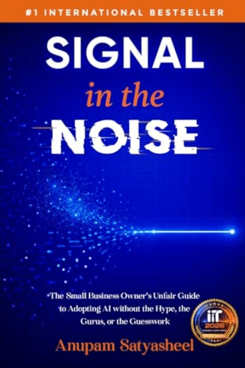 Book cover for Signal in the Noise by Anupam Satyasheel