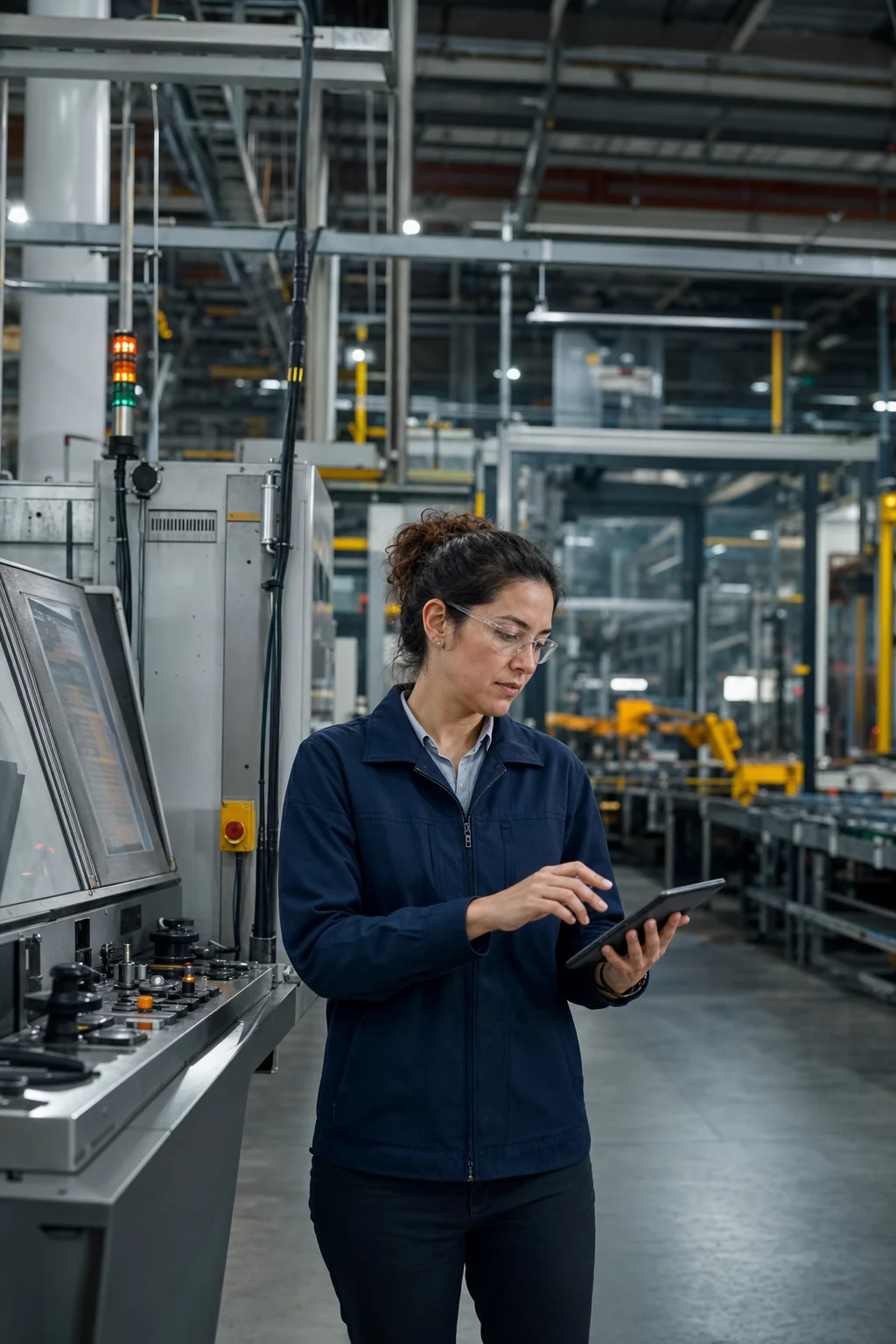 Business systems connected through an AI operating layer
